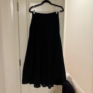 Aerie Crochet The Day Maxi Skirt Sz M